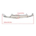 Front Bumper Skid Plate Lower Valance Molding Trim Chrome Replacement For F-150 2021 2022 2023 Ml34-17f771-acw