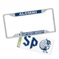 Saint Peter S University Metal License Plate Frame And Sticker For Front Or Back Of Car Officially Licensed Sticker Combo 