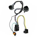 Headlight Light Socket Wiring Harness Replacement For 2007-2014 Silverado Sierra 1500 2500hd 3500hd 645-745 25962806 15841609 