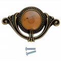 Rounded Center Waterfall Drawer Pull Centers 4 Handle For Antique Cabinet Door Dresser Desk Reproduction Furniture Hardware 