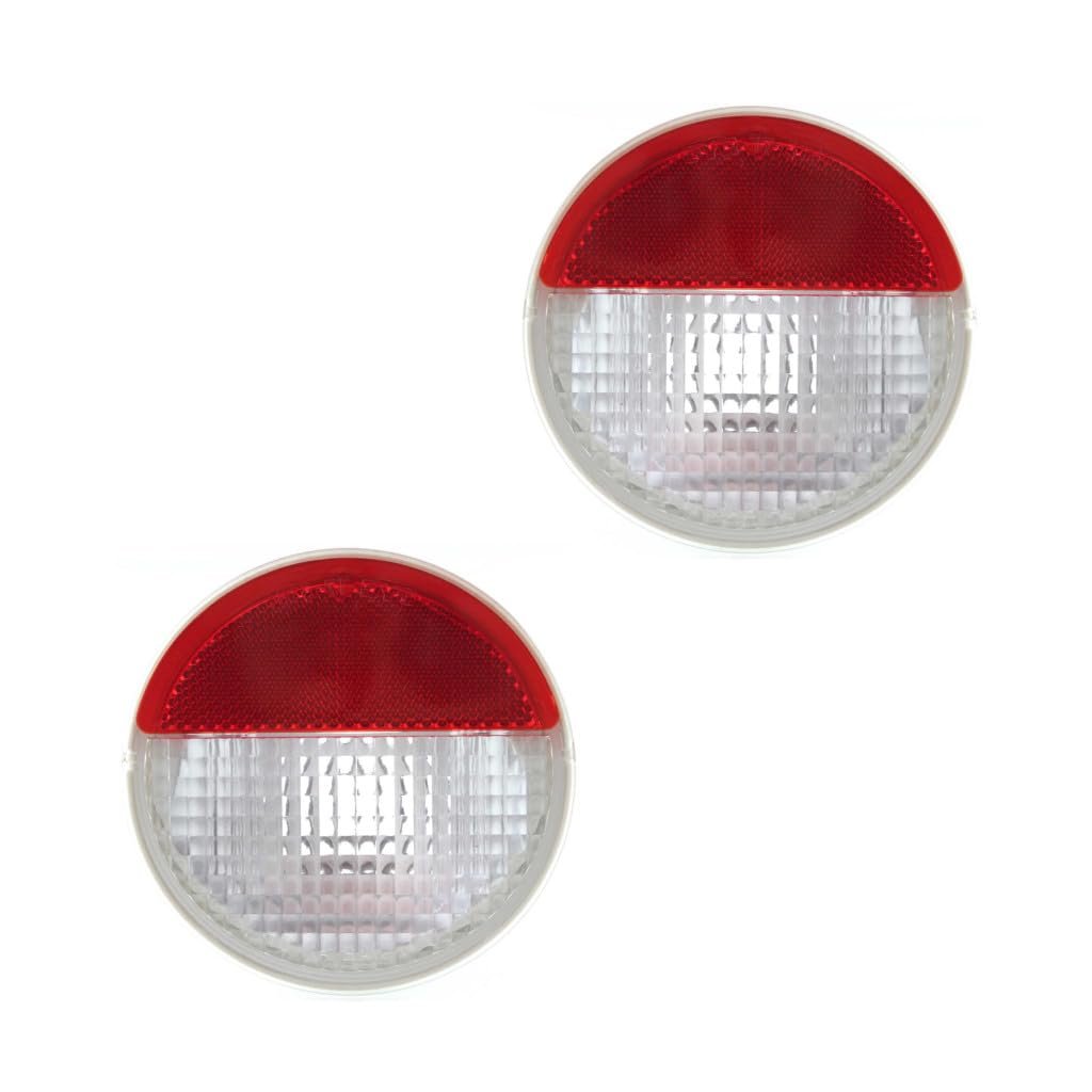 Tail Lights For Gmc Envoy Xl 2002 2003 2004 2005 2006 Driver And Passenger Side Pair Lens Housing P21w Bulb Type Replacement