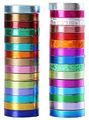 30 Rolls Foil Washi Tape Multi-colored Gold Metallic Masking 8mm X 4m Japanese Paper For Diy Crafts 