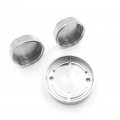 Xkh- Motorcycle Chrome Fluid Reservoir Cap Ducati Engraved Compatible With Ducati Monster Sportclassic Superbike Supersport