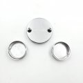 Xkh- Motorcycle Chrome Fluid Reservoir Cap Ducati Engraved Compatible With Ducati Monster Sportclassic Superbike Supersport