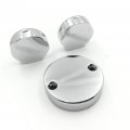 Xkh- Motorcycle Chrome Fluid Reservoir Cap Ducati Engraved Compatible With Ducati Monster Sportclassic Superbike Supersport
