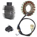 Waltyotur Stator Sensor And Rectifier Replacement For Honda Foreman 2002-2004 Trx450fe Trx450fm 450 4x4