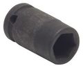 4lxz9 Impact Socket 1 4 In Drive 6 Pt Standard 5 16 