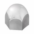 10039sp Chrome Steel Push On Lug Nut Covers 5 In X 1 10 Pack 