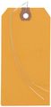 Aviditi Wired Shipping Tags 4 3 X 2 8 13 Pt Orange With Reinforced Eyelet To Identify Or Address Items That Cannot Be Labeled 