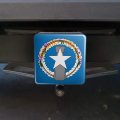 Northern Mariana Islands Us Territory Flag Tow Trailer Hitch Cover Plug Insert