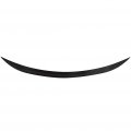 Aintier 1pc Carbon Fiber Spoiler Wing Compatible For 2015-2019 Mercedes-benz Gle Coupe Glossy Black Rear Trunk Tail
