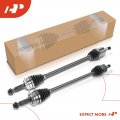 A-premium Pair 2 Rear Cv Axle Shaft Assembly Compatible With Toyota Highlander 2014-2019 Lexus Rx350 2016-2020 V6 3 5l Awd
