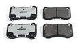Z26-1049 Carbon Fiber Ceramic Front Brake Pads For Acura Tl 2004 To 2008 Performance Street Warrior Upgrade With Installation 