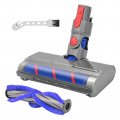 Garbage Fighter Soft Roller Head For Dyson V11 V10 V8 V7 Cordless Vacuum Cleaner Hardwood Floor Attachment With Led Headlights 