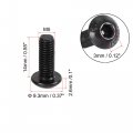 Uxcell M5x14mm Hex Socket Button Head Cap Bolts Screws Carbon Steel 50pcs