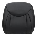 Front Driver Side Top Back Replacement Seat Cover Black Perforated Microfiber Leather For Lexus Ls430 2001 2002 2003 2004 2005