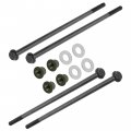 Caltric Front Control A-arm Bolt And Pivot Shaft With Nut Compatible Polaris New
