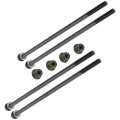 Caltric Front Control A-arm Bolt And Pivot Shaft With Nut Compatible Polaris New