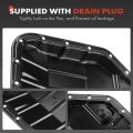 A-premium Transmission Oil Pan With Drain Plug Compatible Toyota Corolla 2009-2017 Echo 2004-2005 Matrix 2003-2014 Yaris