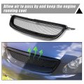 Kuafu Grille Compatilbe With 2003-2004 Toyota Corolla Ce Le S Xrs Sedan 4-door Black Front Hood Grill Bumper