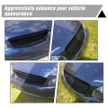 Kuafu Grille Compatilbe With 2003-2004 Toyota Corolla Ce Le S Xrs Sedan 4-door Black Front Hood Grill Bumper