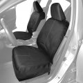 Motor Trend Spillguard Waterproof Car Seat Covers Front And Rear Full Set Gray Stitch A Neoprene Protectors With Extended Bench