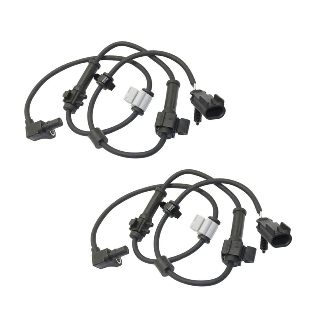 Abs Speed Sensor Pair For Chevy Trailblazer Ext 2002 2003 2004 2005 2006 Front Driver And Passenger Side Wiring Harness