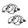Abs Speed Sensor Pair For Chevy Trailblazer Ext 2002 2003 2004 2005 2006 Front Driver And Passenger Side Wiring Harness 