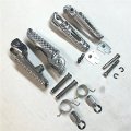 Polish Front Rear Foot Peg Footrest Kit For Cbr 1000rr 2004-2012 Cbr 600rr 2003-2006 Cb 1000r 2008-2012 B01c0suezk