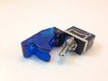Medium Duty On On Toggle Switch With Position Cover 6 Post Transparent Blue 