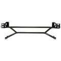 Hecasa Front Power Brace Radiator Support Compatible With 2003-2006 Mitsubishi Evo 7 8 9 Black