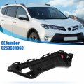 Uxcell Left Side Front Bumper Mounting Support Bracket No 525360r060 For Toyota Rav4 2016-2018