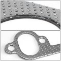 Aluminum Exhaust Manifold Header Gasket Set Compatible With 68-78 Ford Big Block Bbc V8 Engine