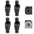 Fuel Injectors Set Fj967 13531487607 For Mini Cooper 1 6l 4 Pcs 4 Holes 2002 2003 2005 2006 And 2008 Base Model Naturally 