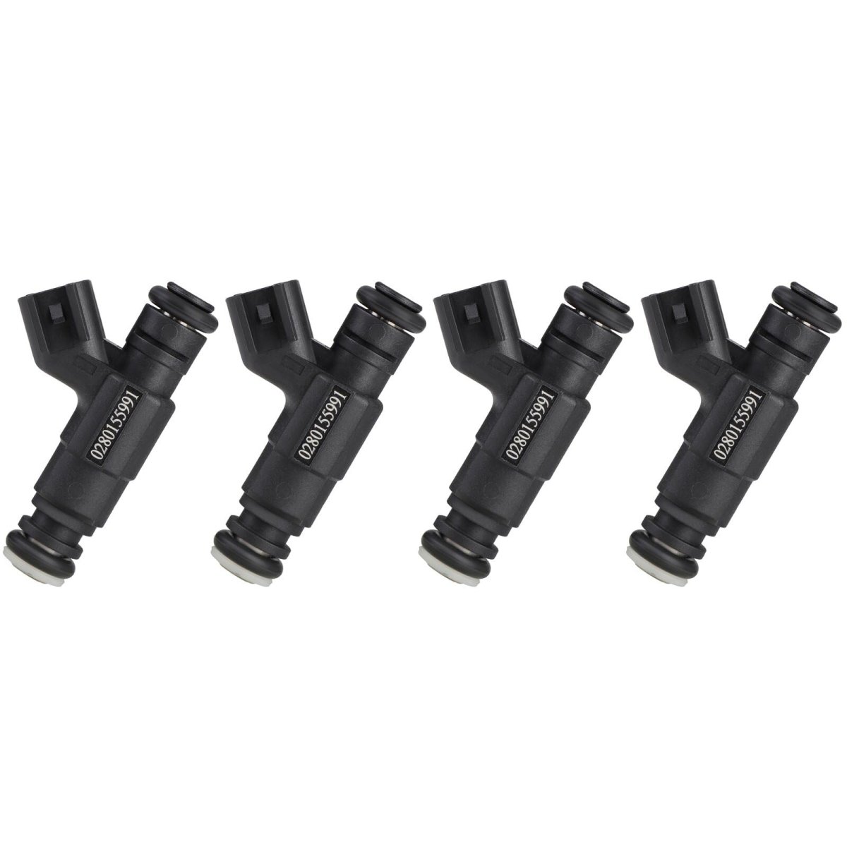 Fuel Injectors Set Fj967 13531487607 For Mini Cooper 1 6l 4 Pcs 4 Holes 2002 2003 2005 2006 And 2008 Base Model Naturally