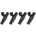 Fuel Injectors Set Fj967 13531487607 For Mini Cooper 1 6l 4 Pcs 4 Holes 2002 2003 2005 2006 And 2008 Base Model Naturally