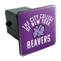 City College Of New York Beavers Logo Tow Trailer Hitch Cover Plug Insert 2