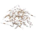 50pcs F5 5x13mm Neon Light Bulb Indicator Lamp W 82k Resistor 2 Pin Halogen For Closet Landscape Lighting 