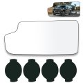 Towing Mirror Glass For Chevy Tahoe 1995 2014 And Gmc Yukon 1992 Left Side Lower Convex Manual Adjustment Non Heated With 