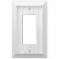279rw Cottage Wall Plate White Wood 1 Rocker Quantity 4 