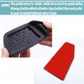 Xinrsheag Aluminium Alloy Gas Accelerator Pedal Covers Interior Accessories Anti-slip No Drilling Rest Brake Foot Pads Kit