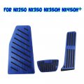 Xinrsheag Aluminium Alloy Gas Accelerator Pedal Covers Interior Accessories Anti-slip No Drilling Rest Brake Foot Pads Kit