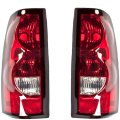 Tail Light Assembly For 2005 2006 Chevy Silverado 1500 Hd Driver And Passenger Side Capa Certified Replaces Gm2800174 Gm2801174 