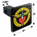 Bon Jovi You Give Love A Bad Name Tow Trailer Hitch Cover Plug Insert