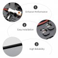 Hoypeyfiy Heated Blind Spot Detection System Mirror Side Replacement Ford 2015-2020 Replacement For F150 Fl3z17k707d Left-right