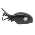 Door Mirror For Ford Taurus 2002 2003 2004 2005 2006 2007 Driver Side Power Glass Puddle Light Paintable And Textured Black Cap 