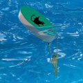 Graphics More Black Cat Lifting Leg And Licking Floating Keychain Oval Foam Fishing Boat Buoy Key Float