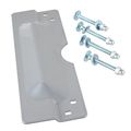 3 In X 11 Silver Latch Guard Steel Forced Entry Security For Outswing Doors Industrial Residential And Commercial Use Tuf311 