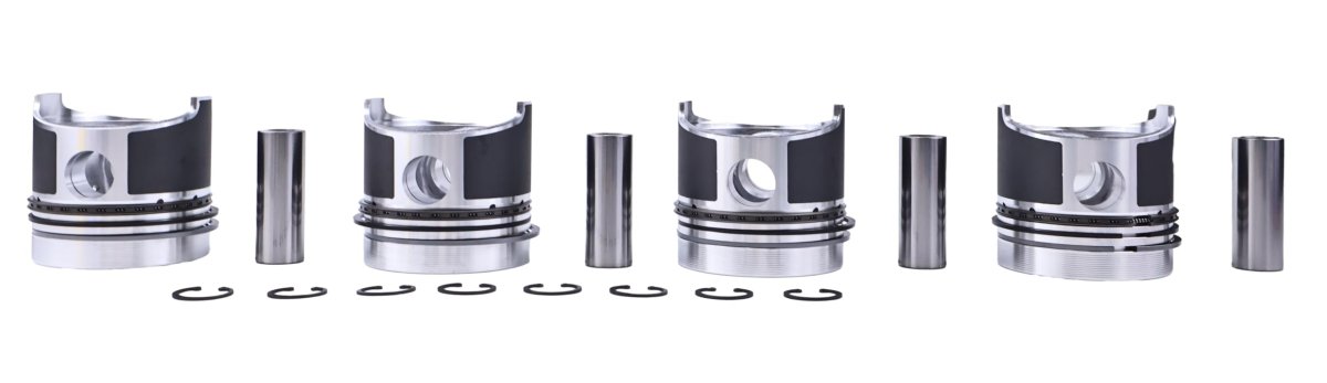 Solarhome 4x Piston Ring Kit Set Std 82mm 19227-2105 For Kubota D1302 V1702 V1702b V1702t V1702e L1801 Engine Bobcat 743