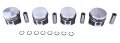 Solarhome 4x Piston Ring Kit Set Std 82mm 19227-2105 For Kubota D1302 V1702 V1702b V1702t V1702e L1801 Engine Bobcat 743